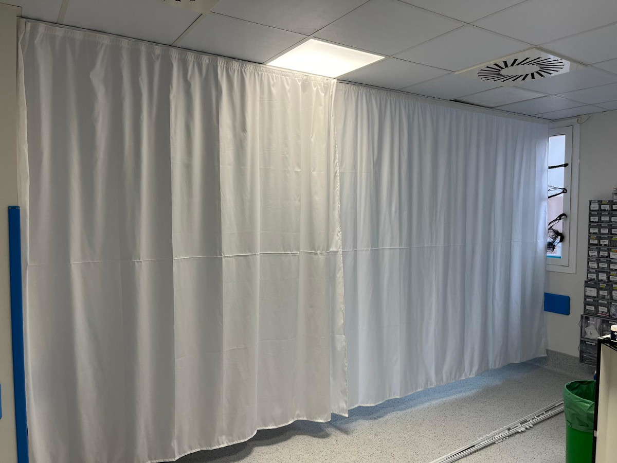 Cortinas hospitalarias