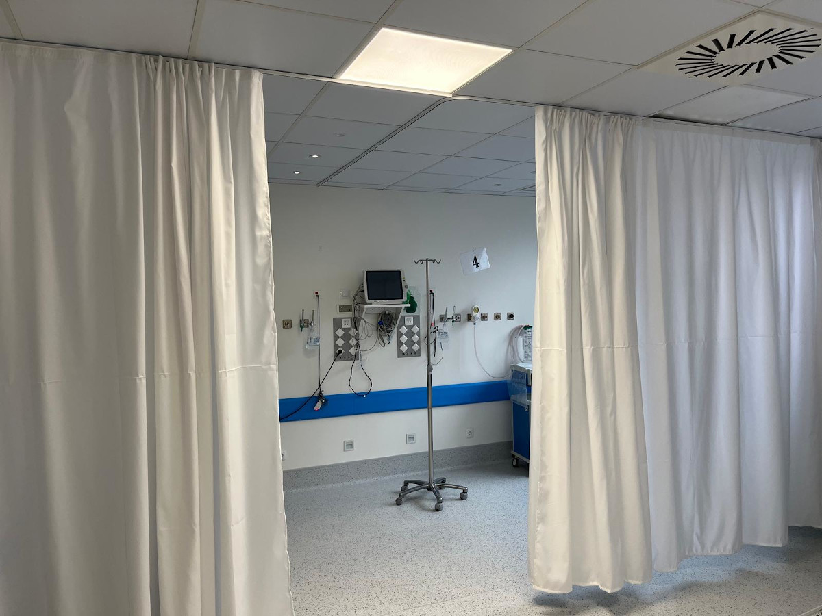 Cortinas hospitalarias
