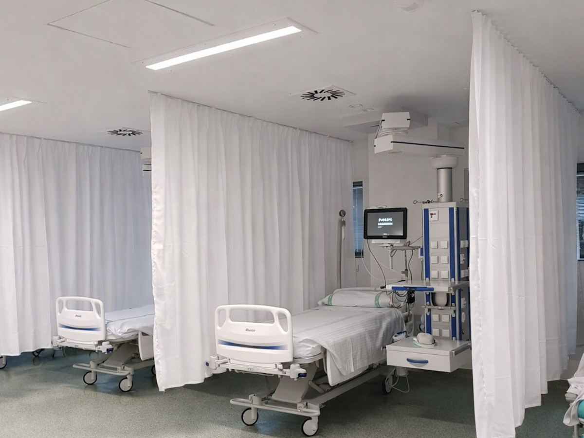 Cortinas hospitalarias