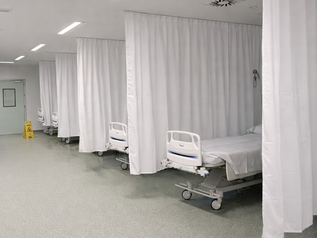 Cortinas hospitalarias